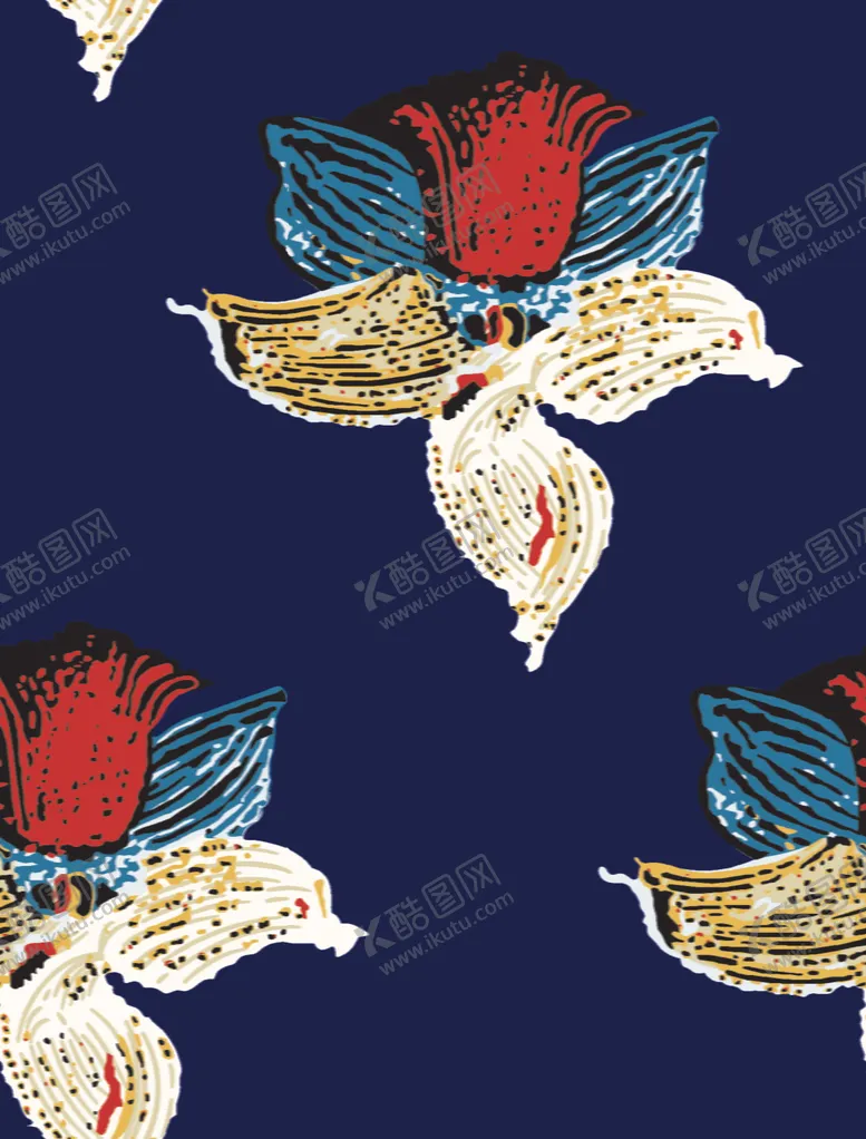 编号：74741407010736422155【酷图网】源文件下载-手绘花朵