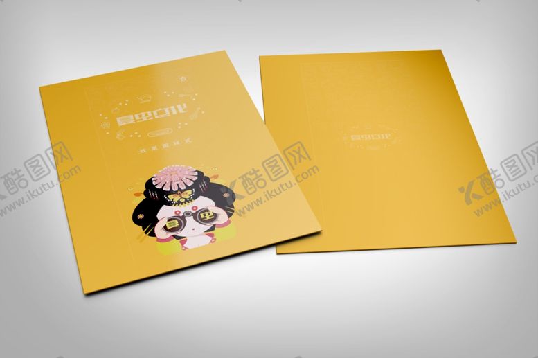 编号：23194407071150549325【酷图网】源文件下载-折页展示样机