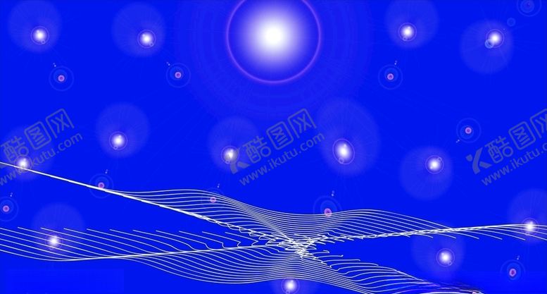 编号：56034009190846511784【酷图网】源文件下载-蓝底线状科技素材