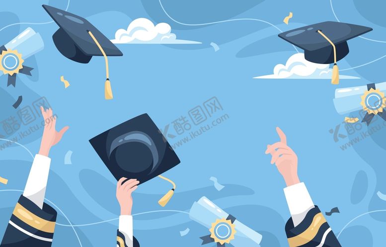 编号：82537909250807044961【酷图网】源文件下载-毕业背景