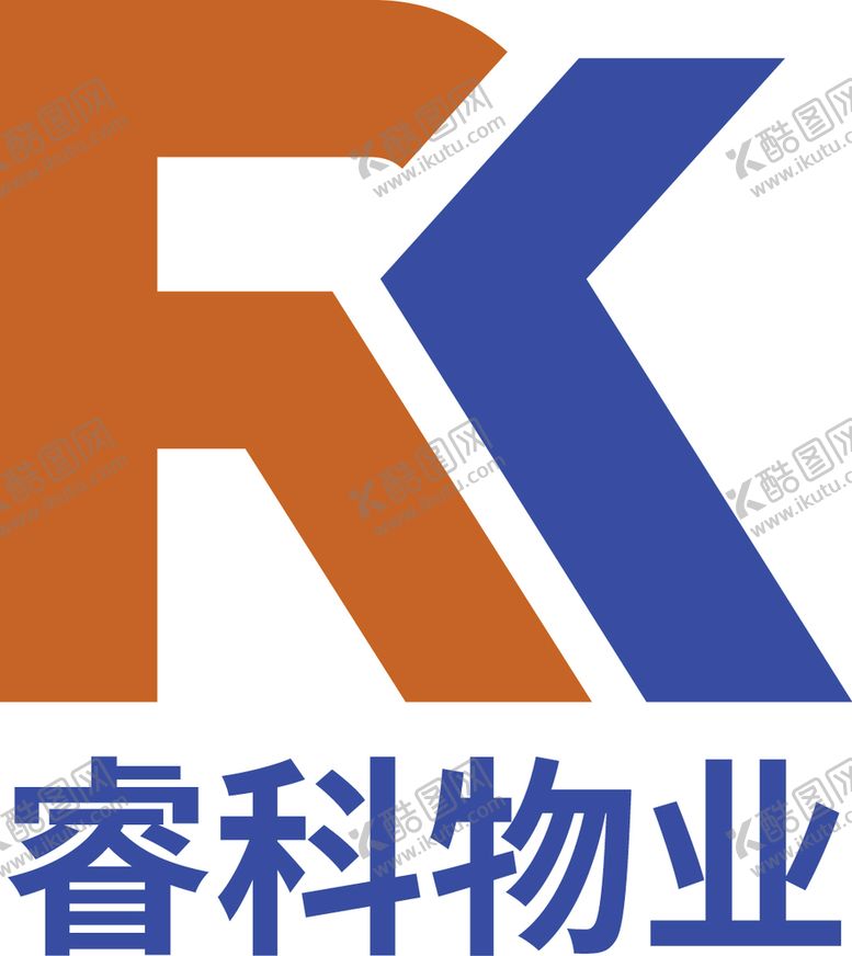 编号：95724109191622387418【酷图网】源文件下载-RK字母创意logo标志