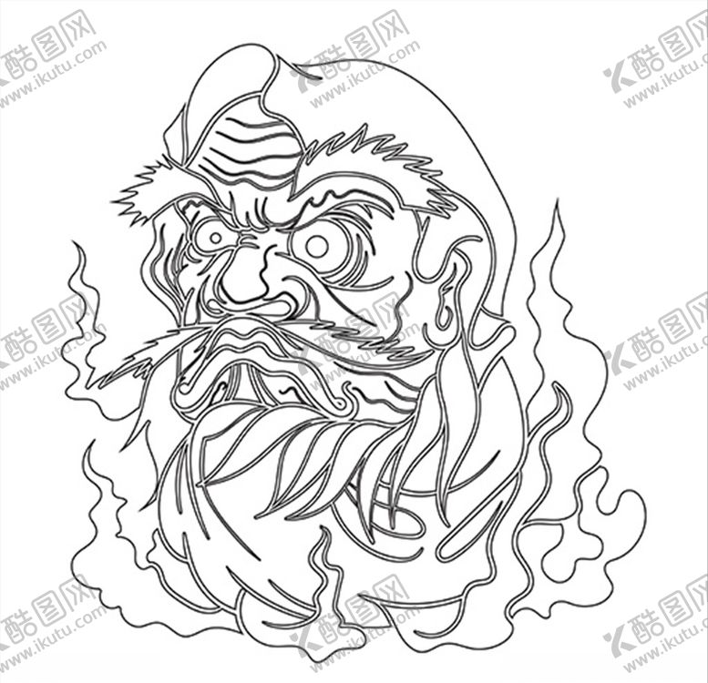 编号：44795010061114034944【酷图网】源文件下载-恶魔日式风日本风鬼脸