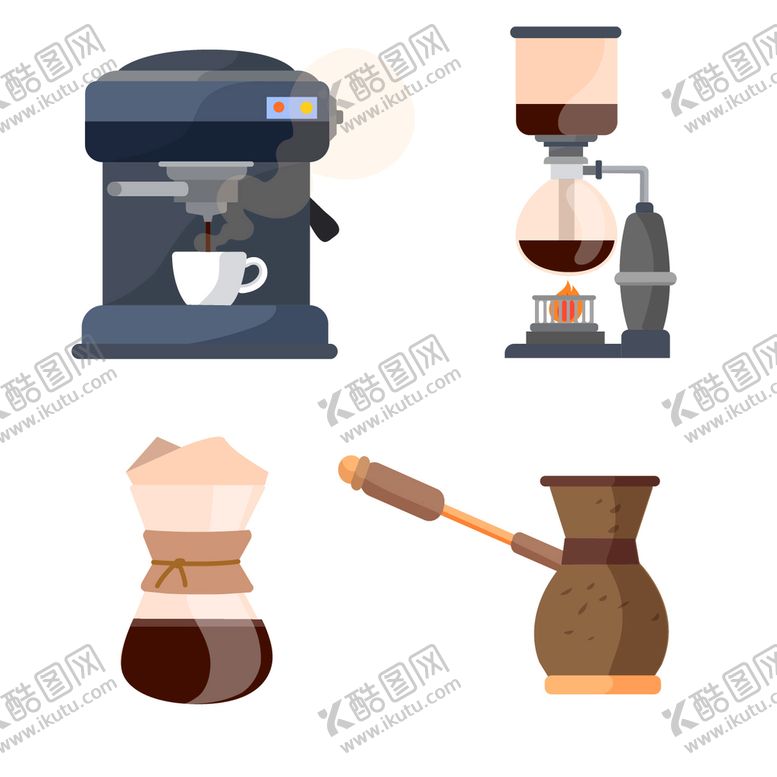 编号：44380510190540189209【酷图网】源文件下载-咖啡冲泡工具