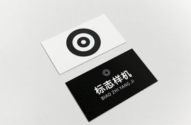 名片样机高档贴图卡模板效果贴图