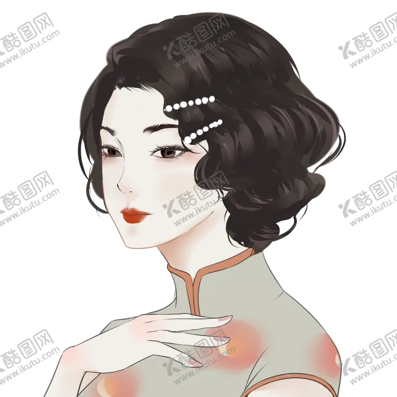 编号：14148604210359101616【酷图网】源文件下载-古代女子