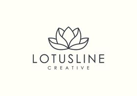 花朵图标植物志VI设计LOGO设计