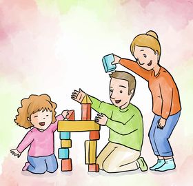 矢量卡通休闲人物