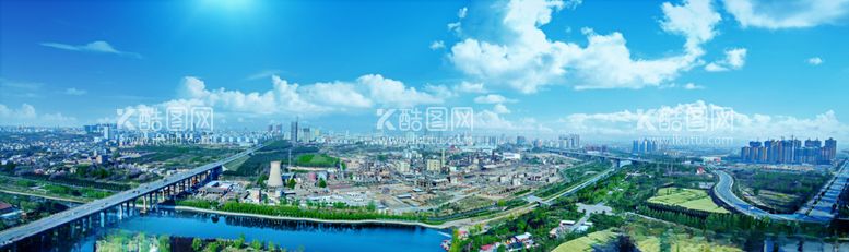 编号：12184203191024334795【酷图网】源文件下载-巩义市全景图航拍图