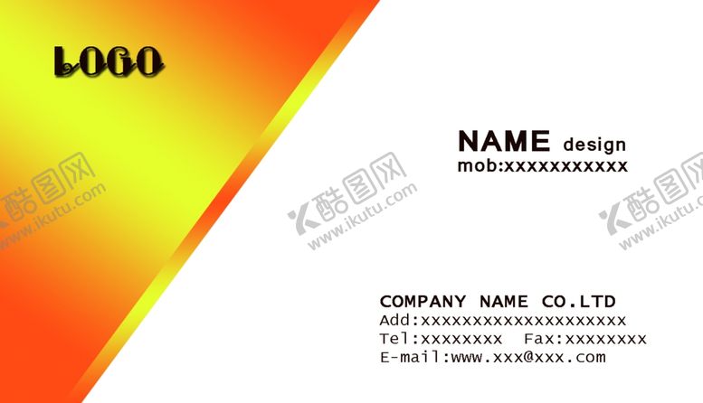 编号：81871606151548084870【酷图网】源文件下载-名片模板图片
