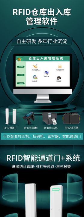 RFID仓库管理软件电商详情页
