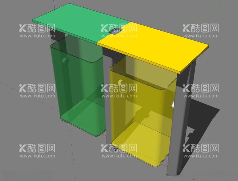 编号：47903503181332041900【酷图网】源文件下载-环保垃圾桶模型