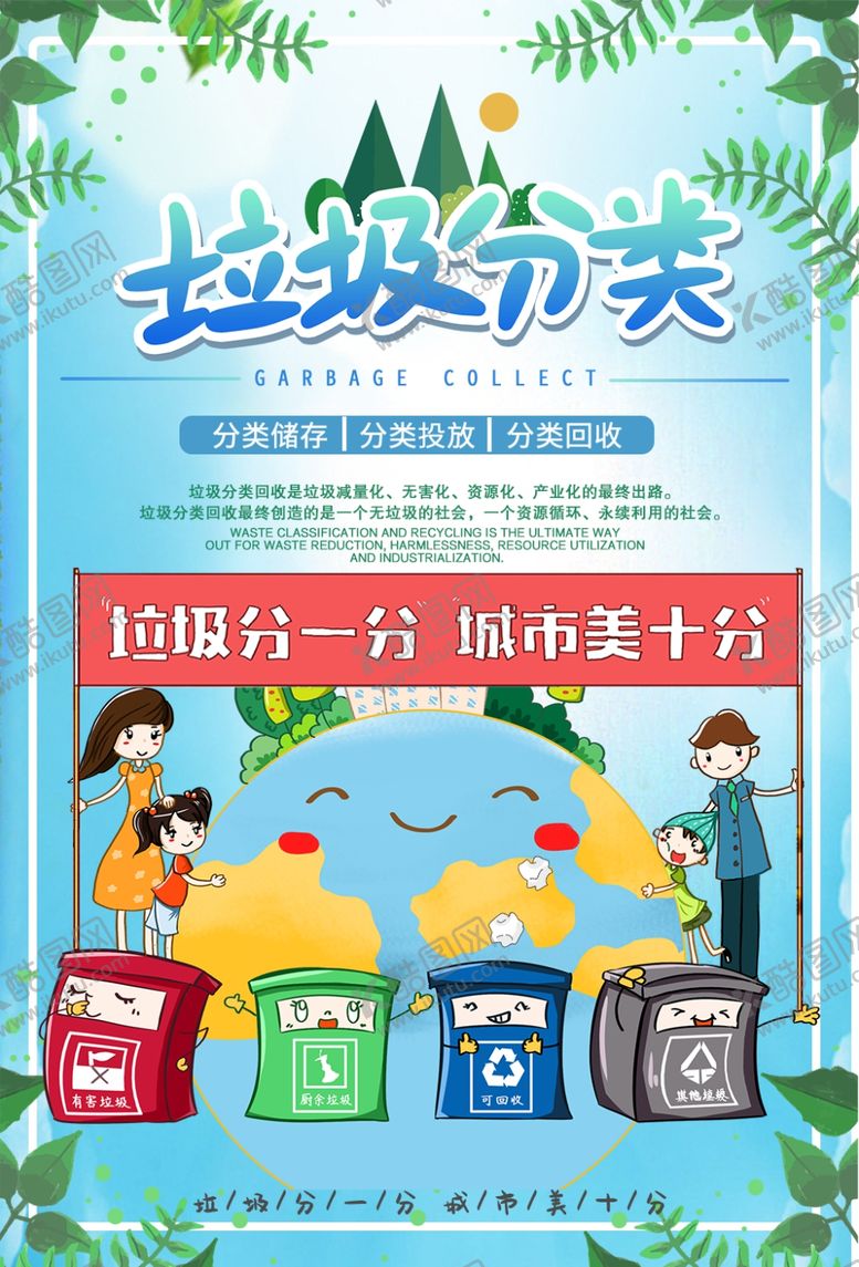 编号：65217307072235308103【酷图网】源文件下载-垃圾分类