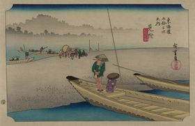 日本街景风景浮世绘