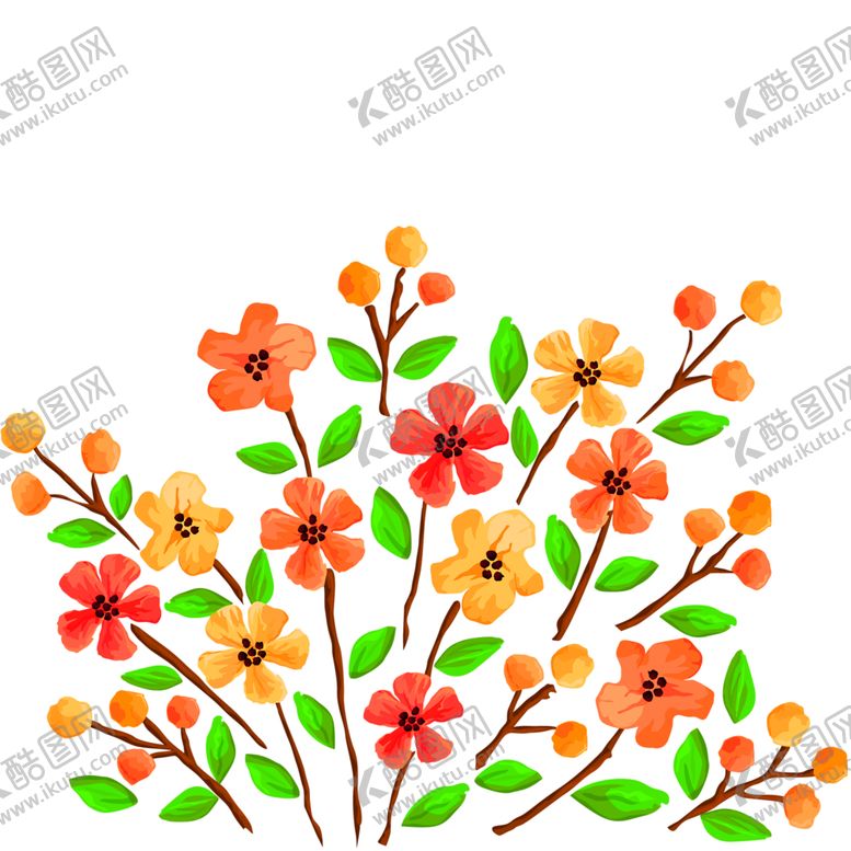 编号：18520807020605582686【酷图网】源文件下载-鲜花装饰