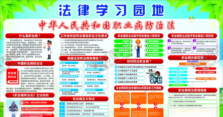 编号：32298806142334409693【酷图网】源文件下载-职业病防治法