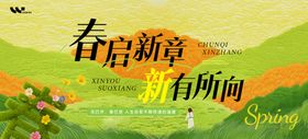 春启新章新有所向展板