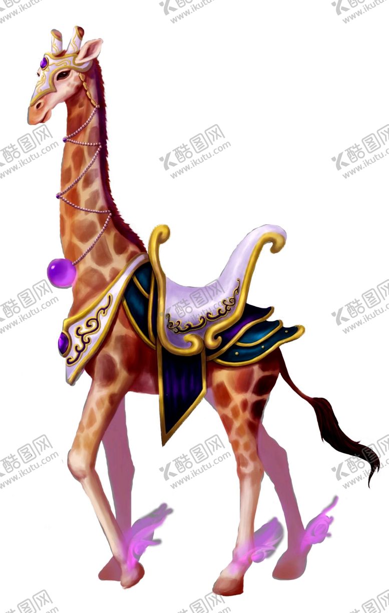 编号：46550609100142101509【酷图网】源文件下载-长颈鹿