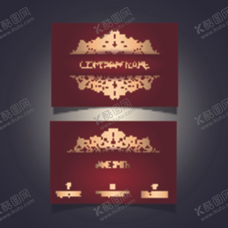 编号：57855106261713079761【酷图网】源文件下载-商务名片矢量