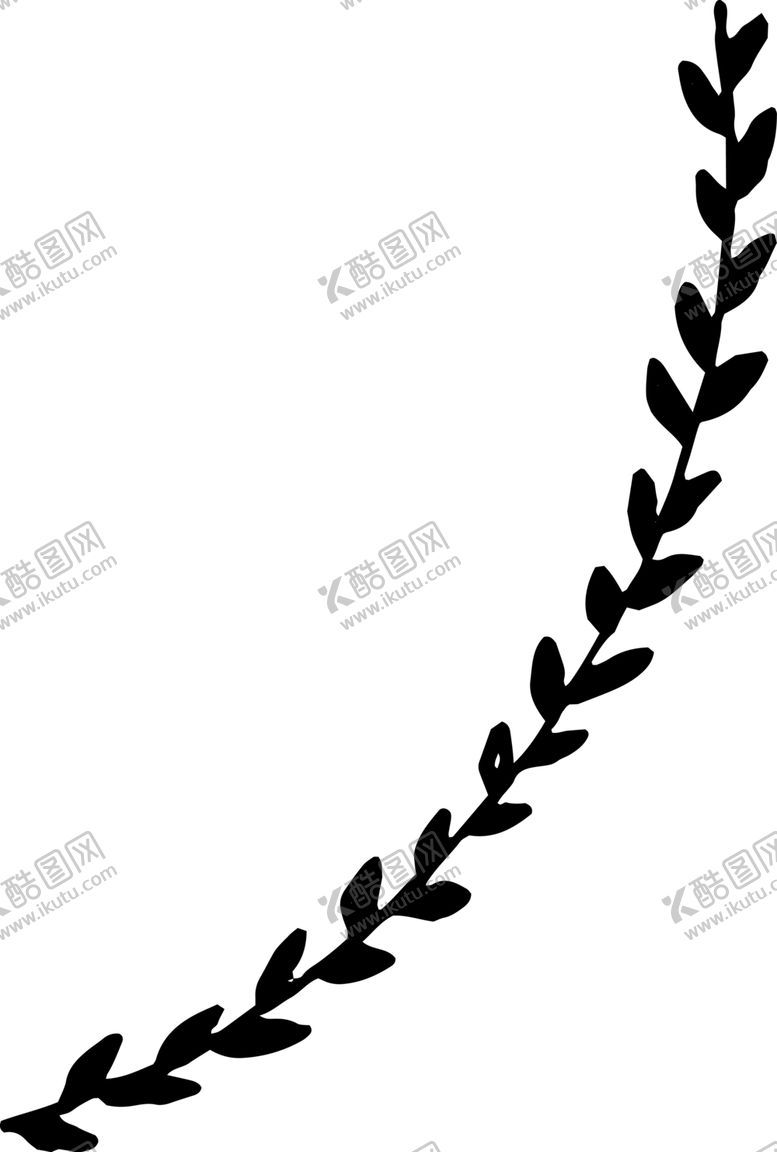 编号：36145210261559149685【酷图网】源文件下载-手绘植物枝干