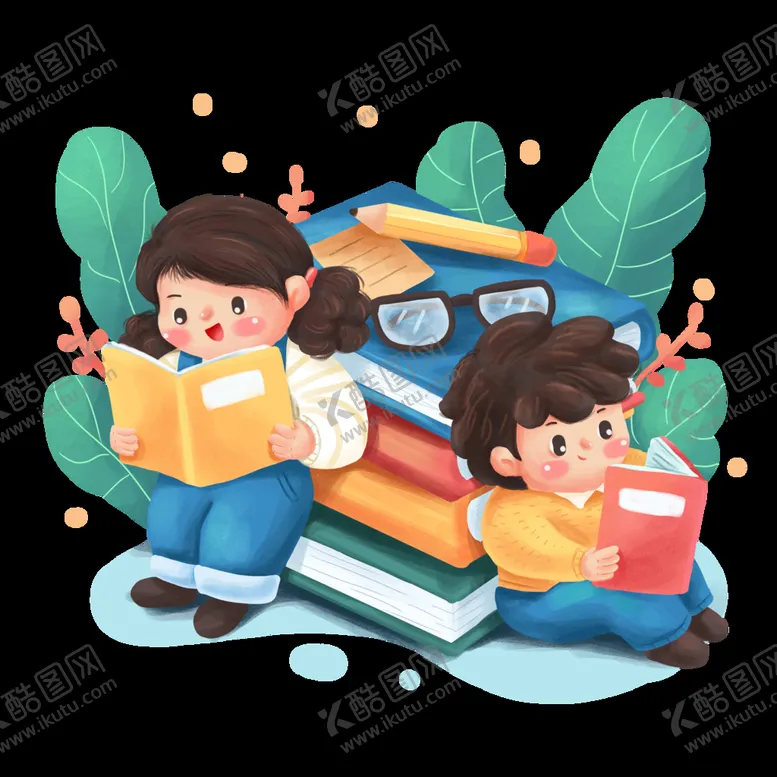 编号：26593109181210268539【酷图网】源文件下载-读书的孩子