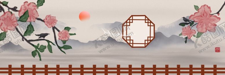 编号：14163504190313217722【酷图网】源文件下载-水墨背景素材