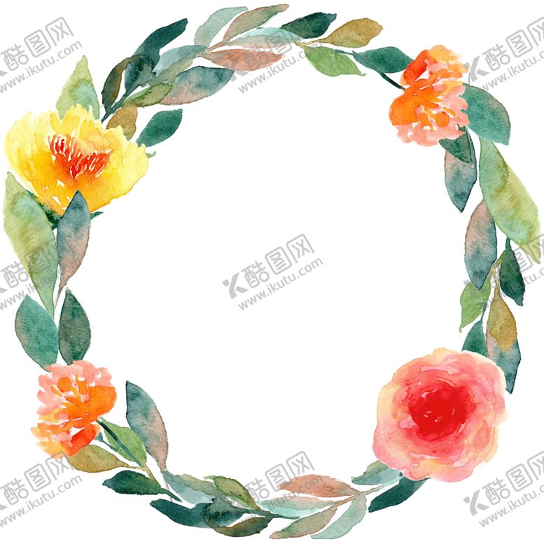 编号：82125209240327132991【酷图网】源文件下载-花环