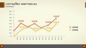 多彩图表矢量标商务标矢量元素标