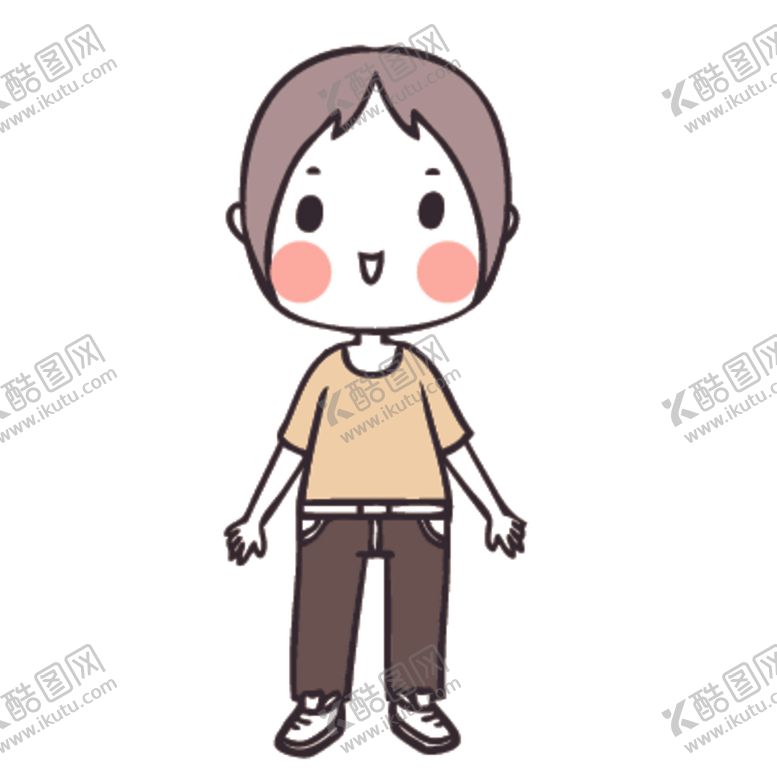 编号：51691810242356327470【酷图网】源文件下载-可爱人物形象插画