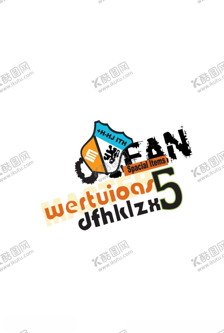 编号：66083109270158262628【酷图网】源文件下载-字母印花