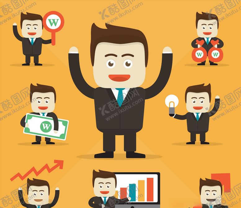 编号：95253209272222287350【酷图网】源文件下载-商物卡通