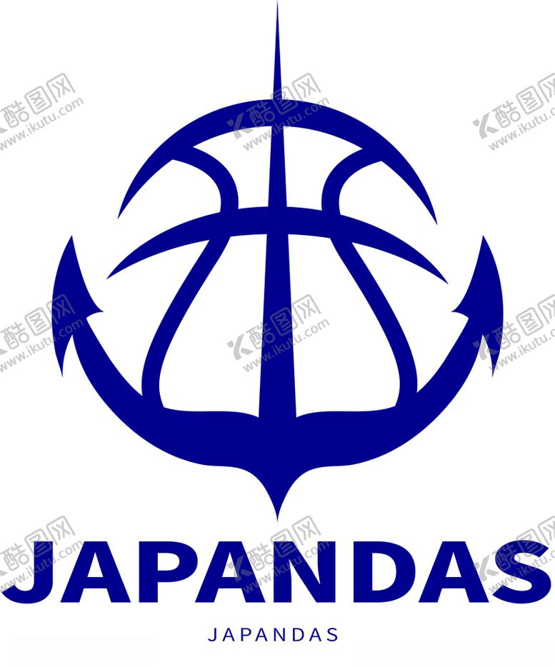 编号：15891510051552414877【酷图网】源文件下载-篮球铁锚logo标志