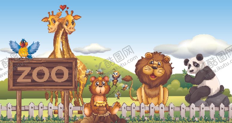 编号：74250711010115197724【酷图网】源文件下载-矢量动物素材