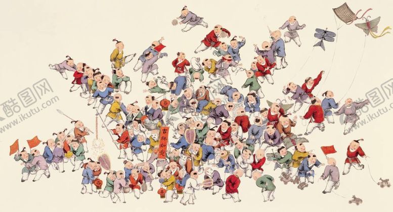 编号：23059311271748551357【酷图网】源文件下载-百子图