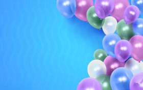 气球背景图片