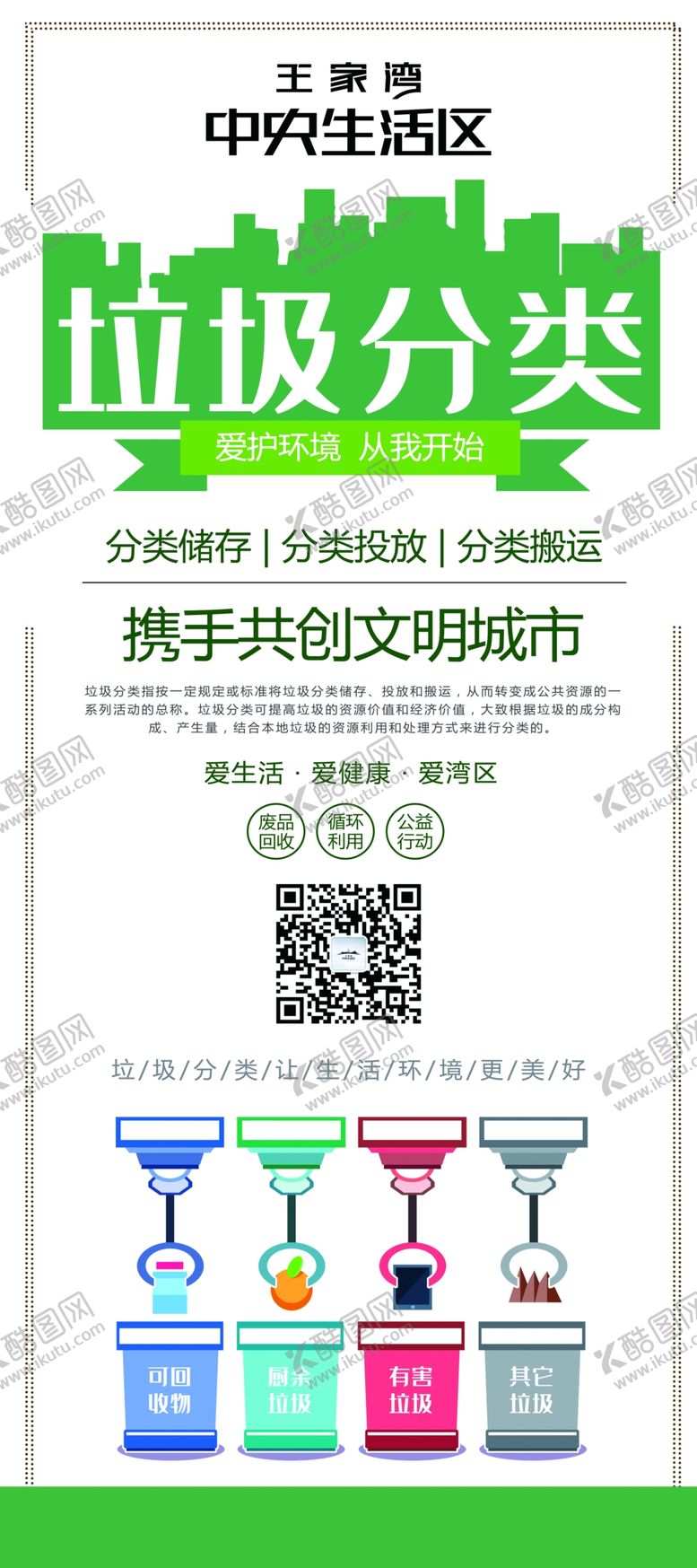 编号：89509309131515561226【酷图网】源文件下载-垃圾分类主题展架
