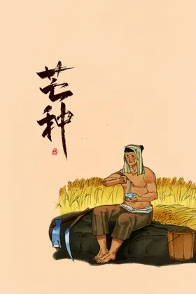 芒种素材活动节气传统