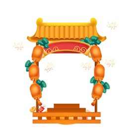 国潮边框