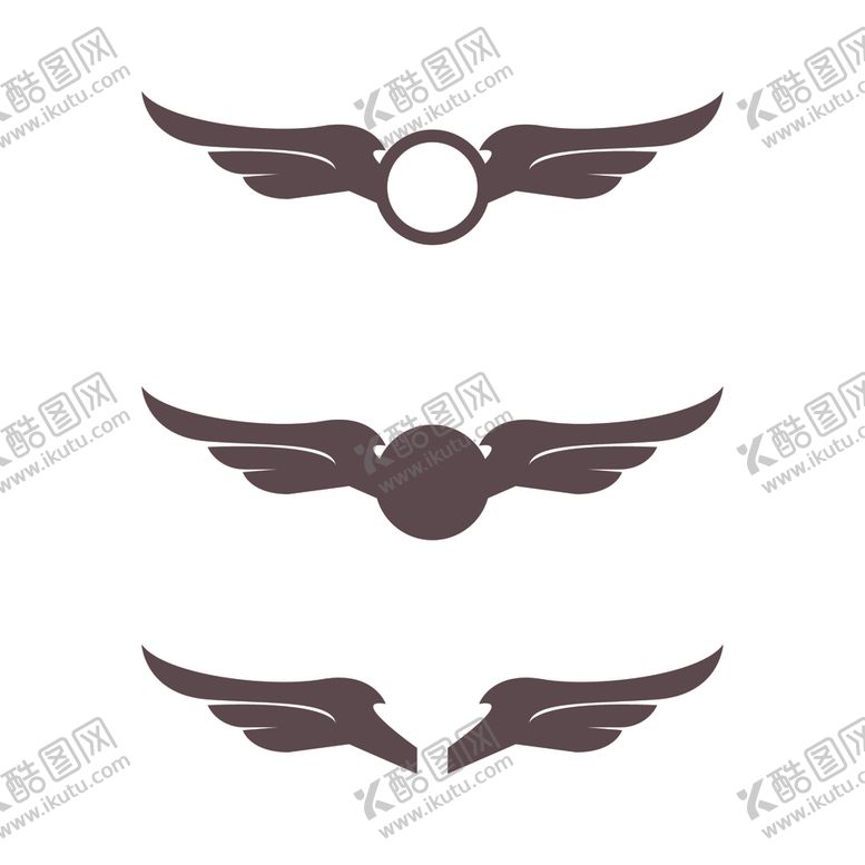 编号：92725509272235129298【酷图网】源文件下载-翅膀logo