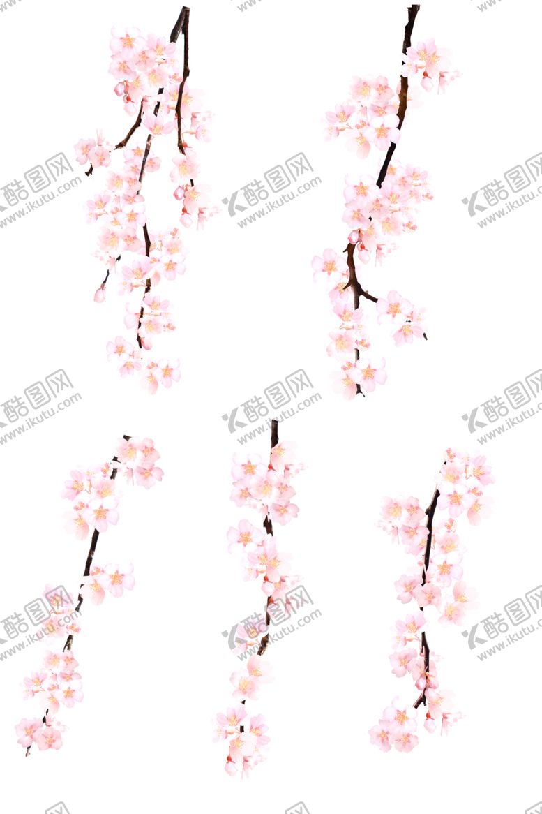 编号：90963110191208436033【酷图网】源文件下载-樱花创意绘画图案