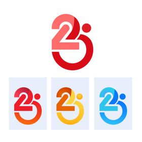 25周年logo