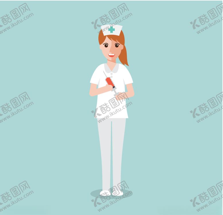 编号：74172106191217241575【酷图网】源文件下载-卡通护士