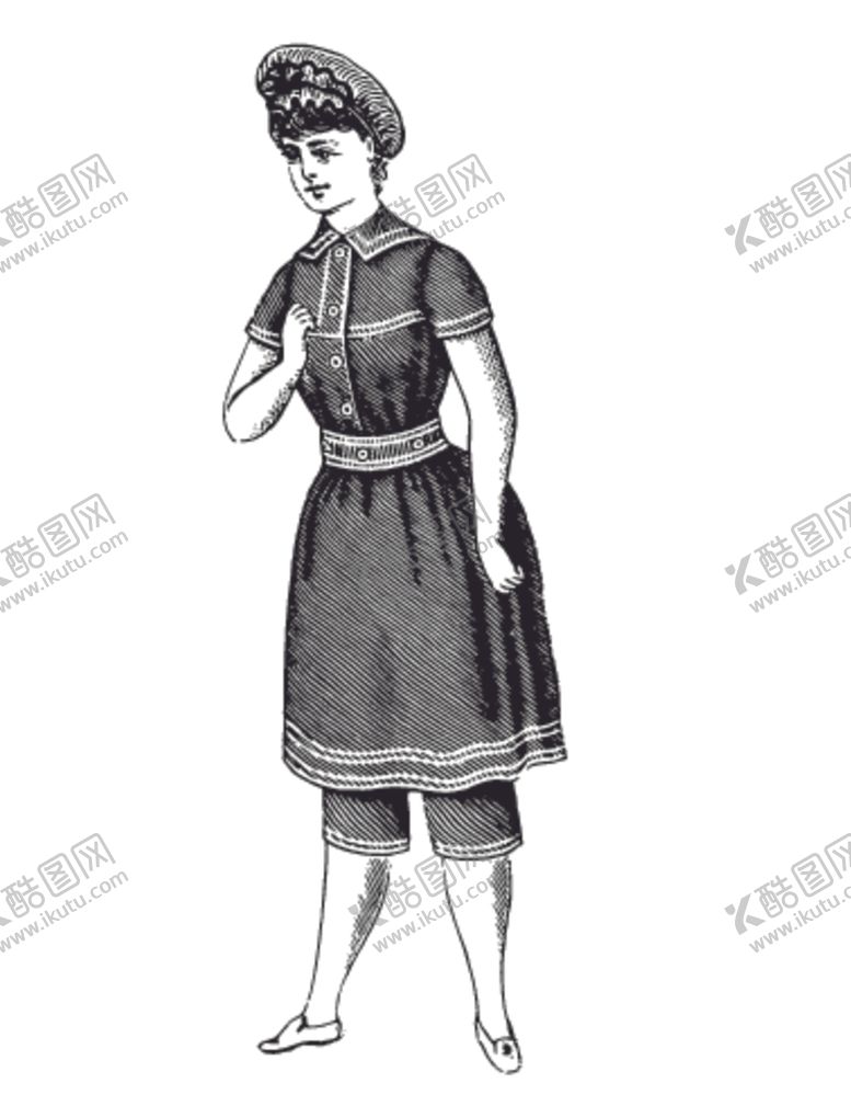 编号：36378907081600441803【酷图网】源文件下载-欧式古典人物女子