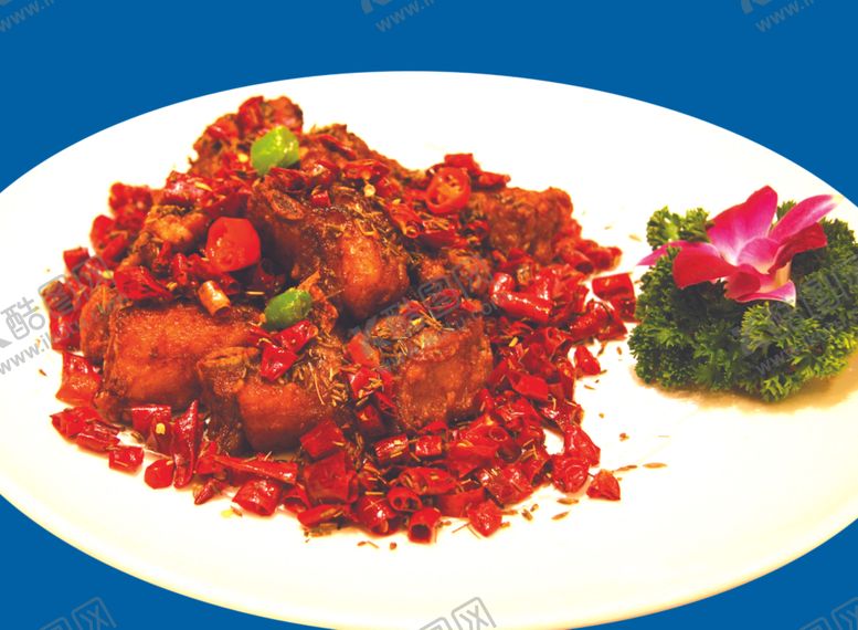 编号：99843209260038423939【酷图网】源文件下载-孜然香辣鹿排
