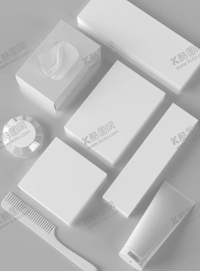 编号：59572907020432308306【酷图网】源文件下载-白色盒子样机