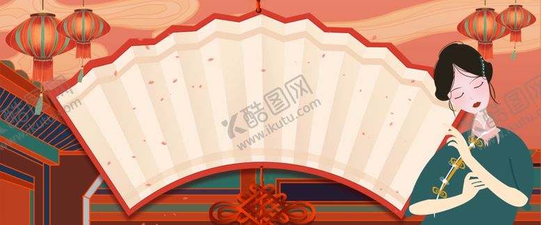 编号：94585601251346096475【酷图网】源文件下载-中国风海报展板红色海报