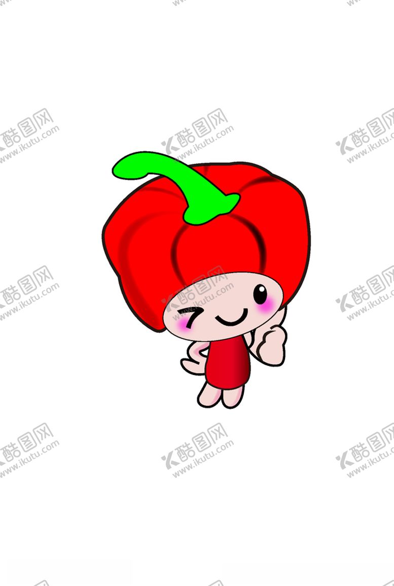 编号：32837307121512486350【酷图网】源文件下载-卡通小辣椒卡通人物