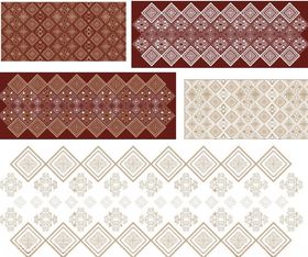 复古几何图案装饰纹理集
