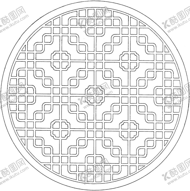 编号：33048110310419533180【酷图网】源文件下载-镂空花图案