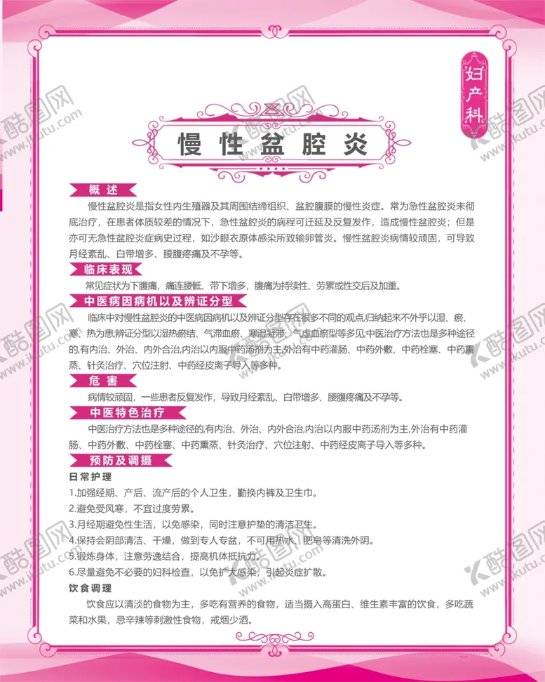 编号：69616506241804217148【酷图网】源文件下载-中医慢性盆腔炎