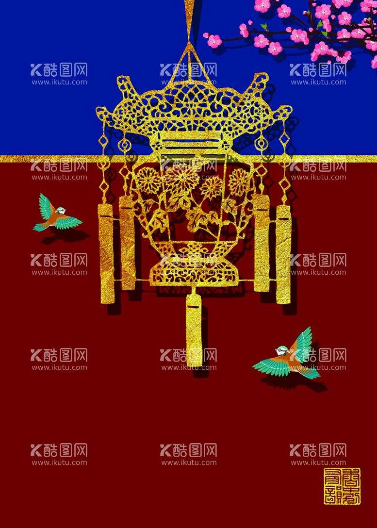 编号：67389510070622521034【酷图网】源文件下载-中式挂画